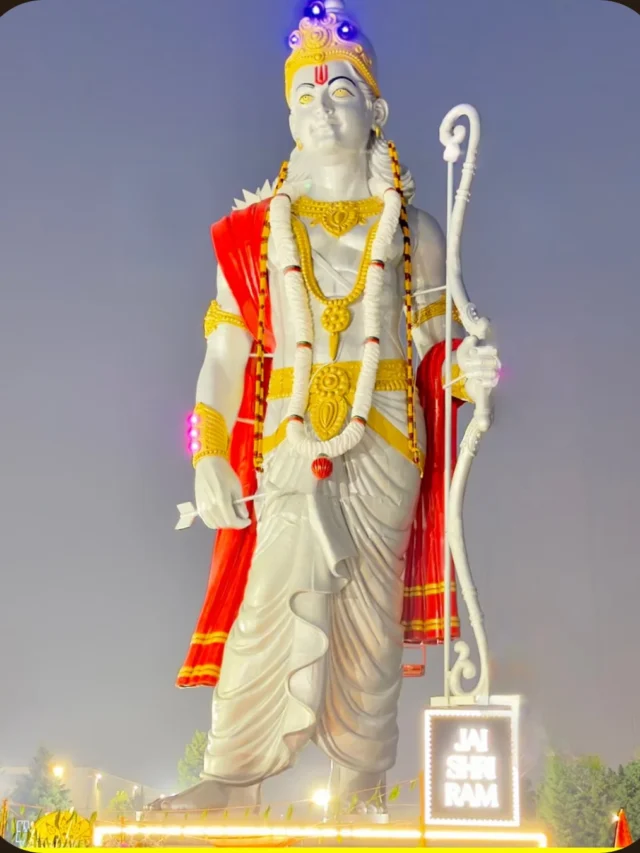 North America’s Tallest Lord Ram Idol Unveiled in Ontario A Spiritual Landmark in Canada